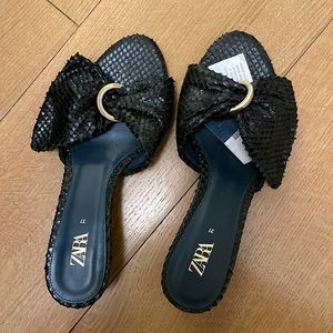 Zara Leather Sandal